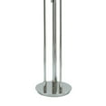 thumbnail image 4 of 59 Inch Floor Lamp - Modern Accent Globe Glass Shade - Round Base - Nickel, 4 of 5