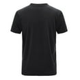 thumbnail image 2 of Pxiakgy mens dress shirts Men's Summer Casual Outdoor T-Shirt Plus Size Sport Fast-Dry Breathable Tops dress shirts for men mens shirts Black + 6XL, 2 of 4