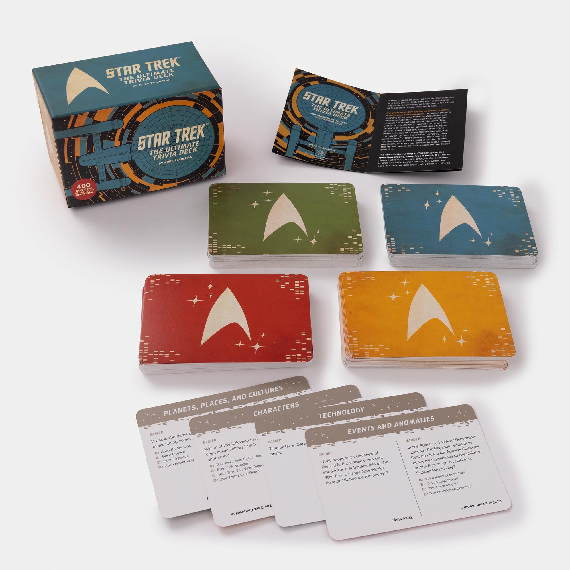 Star Trek: The Ultimate Trivia Deck: 400 Questions to Test Your Knowledge: Trivia Cards