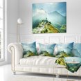 thumbnail image 3 of Designart Mountains Landscape - Photography Throw Pillow - 16x16, 3 of 5