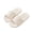 White, variant on Soft EVA Open‑Toe Home Slippers Anti‑Slip Sole Lightweight Slip‑on Shower Footwear for Daily Wear