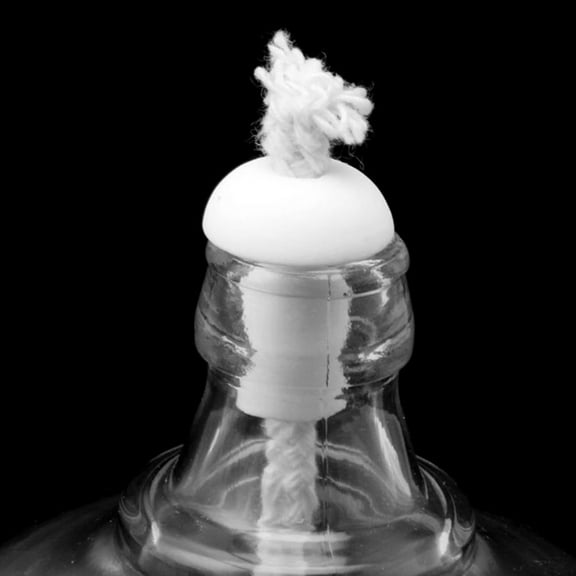 NICEXMAS Ceramic Wick Holder Beige Teaching Personal Use 20Pcs 1X0.78X0.43In