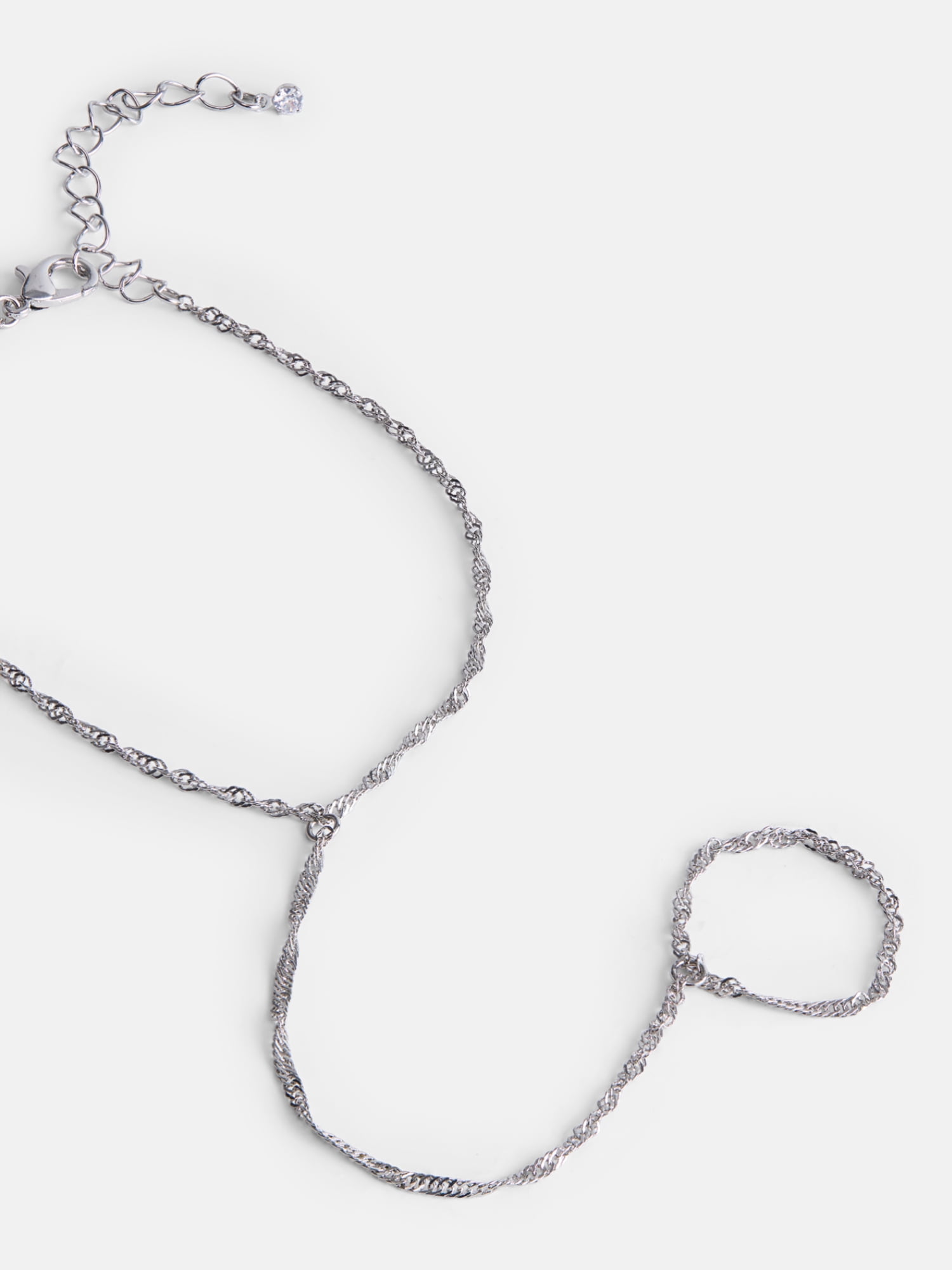 No Boundaries Women’s Silver Tone Hand Chain