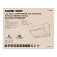 thumbnail image 4 of Nuvo Lighting - 29/40/60W LED Emergency Cutoff Wall Pack In Traditional-9.83, 4 of 7