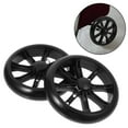 thumbnail image 2 of 2 Pcs Roues de Chariot de Remplacement pour Épicerie, Roues de Chariot Poussoir, Roues de Panier de Courses, Roues de Chariot de Courses Robustes, Roues de Chariot Utilitaire, 2 of 4
