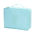 thumbnail image 1 of Trousse de Maquillage Portable avec Grande Capacité, et Sac de Rangement pour Articles de Toilette de Voyage à Compartiments Multiples, 1 of 3
