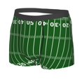thumbnail image 2 of Balery American Football Field1 Men's Boxer Briefs, Soft and Breathable Cotton Underwear with nylon Waistband-Small, 2 of 9