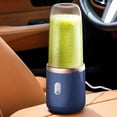 thumbnail image 4 of Exprimidor de Frutas para Batidos y Exprimidor de Frutas Batidoras de Mano Recargables por USB con 6 Cuchillas Afiladas Fáciles de Limpiar, 4 of 5