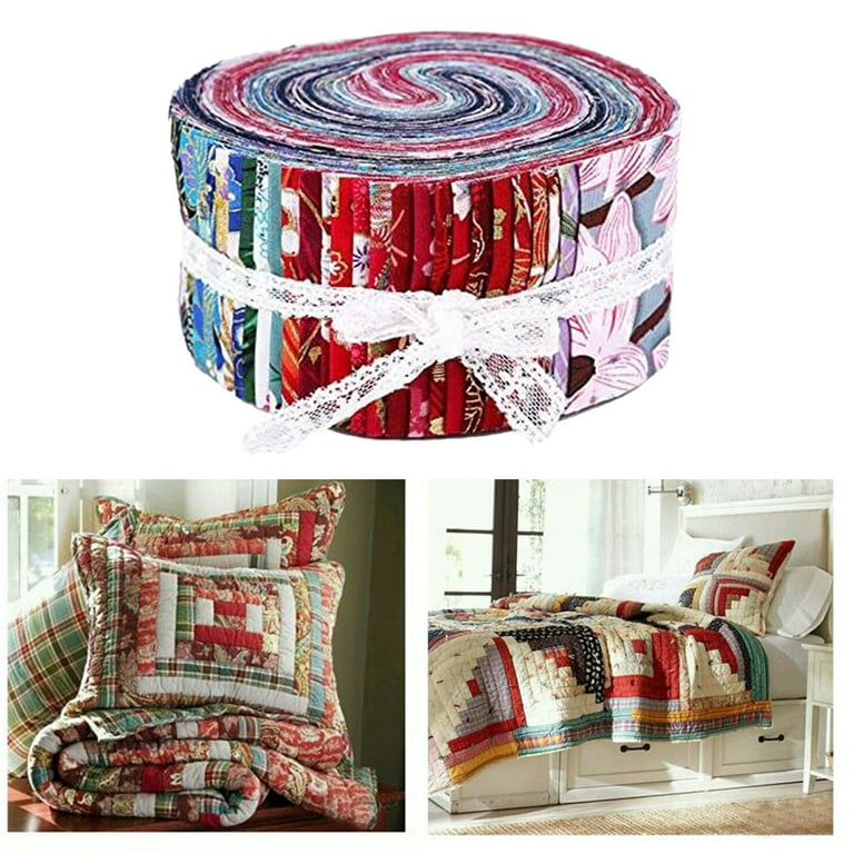 Jelly Rolls Fabric  Precut 2.5 Quilt Fabric Bundles