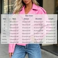 thumbnail image 3 of Wovilon Women's Faux Leather Jacket, Asymmetric Zip Moto Biker with Belt and Pockets, Slim Fit Solid Color for Fall Winter, 3 of 6