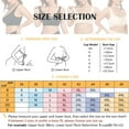 thumbnail image 2 of Lilvigor Post Surgery Bra Surgical Bra Compression Sports Bra Front Closure Cross Back Bras for Women Close Breast Augmentation Bra Wireless, 2 of 7