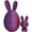 #16 Purple, variant on Ywuzuh 3D Printed Easter Eggs with Bunny Inside Easter Decorations Fillable Articulated Rabbit Surprise Egg for Easter Hunt, Baskets Stuffers & Spring Decor Gifts for K*ids