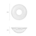 thumbnail image 3 of SkyAuks 2Pcs Breast Pumps Food Grade Transparent Silicone BPA Free Wearable Breast Milk Collector for Home, 3 of 8