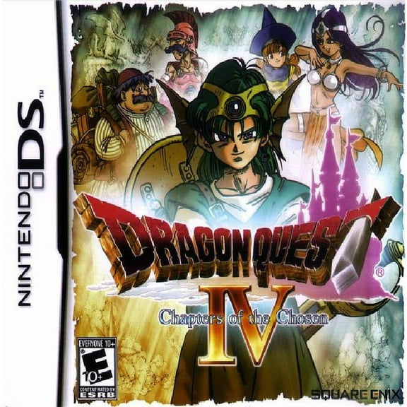 Restored Dragon Quest IV: Chapters of the Chosen (Nintendo DS, 2008) RPG Game (Refurbished)