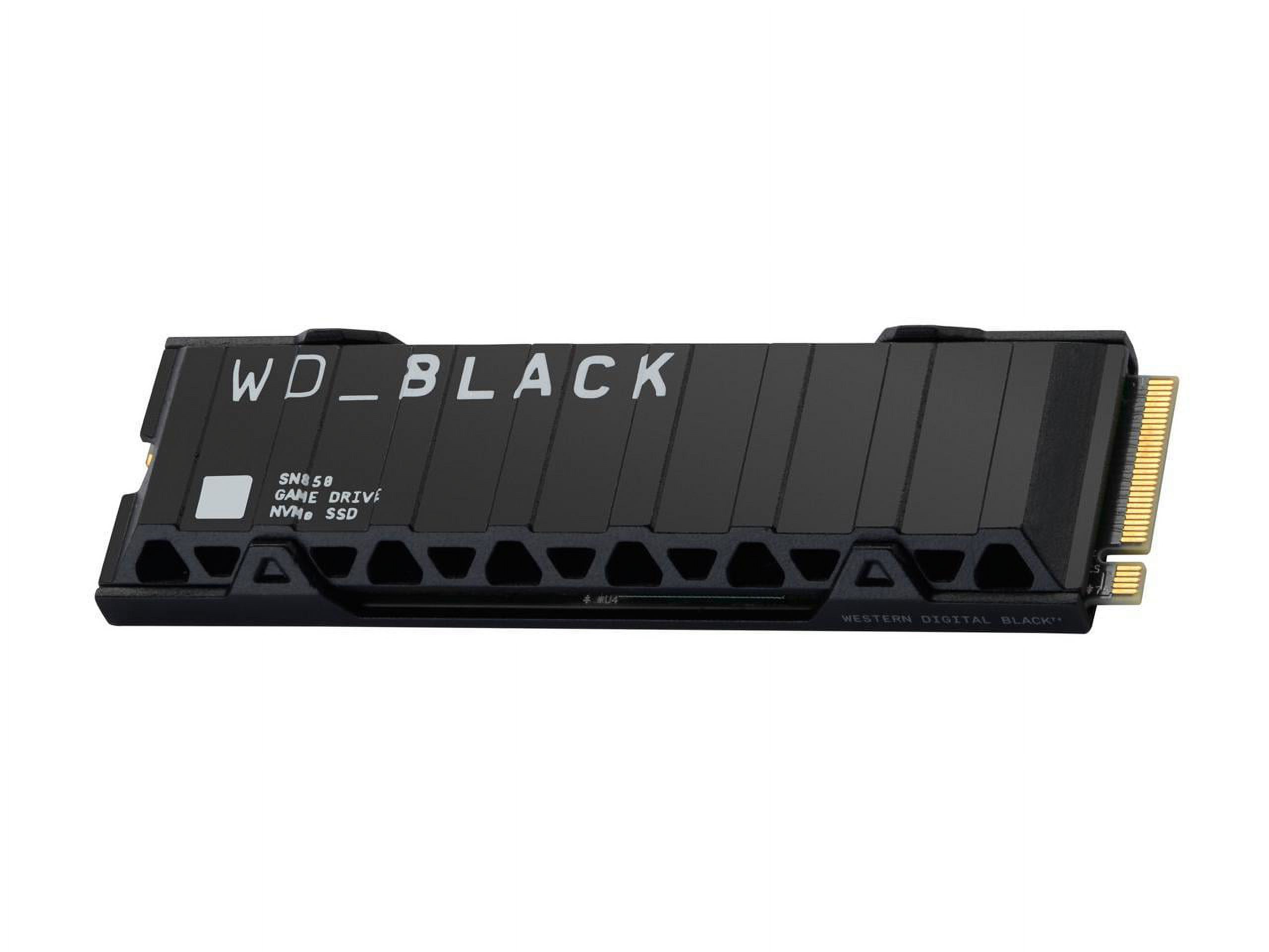WD_BLACK 1TB SN850 NVMe Internal Gaming SSD Drive w/ Heatsink WDS100T1XHE - image 3 of 5