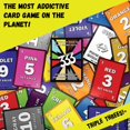 thumbnail image 2 of Triple Threes! Launch Edition - a Fun Family Night Card Game of Strategy & Surprise, Logical Reasoning Play for Kids & Adults, Great Gift Idea, 333 by KVR Games, 2 of 9