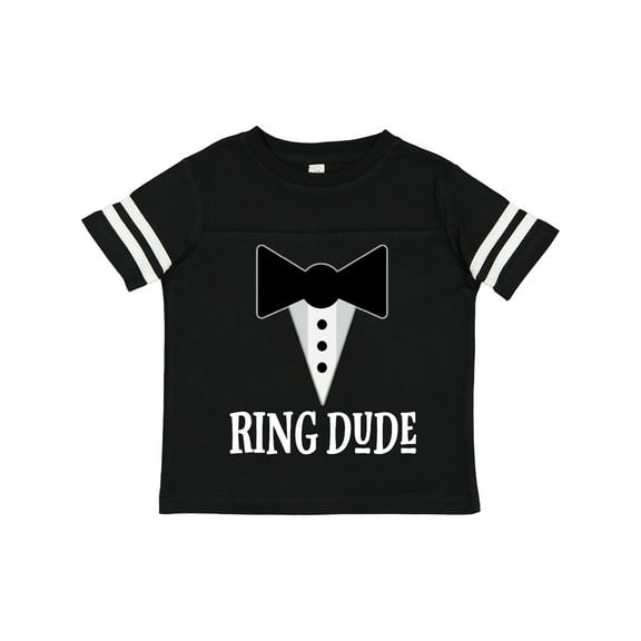 Inktastic Ring Dude Ringbearer Mock Tuxedo Wedding Boys Toddler T-Shirt