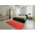 thumbnail image 5 of Ahgly Company Machine Washable Indoor Square Transitional Orange Red Orange Area Rugs, 7' Square, 5 of 7