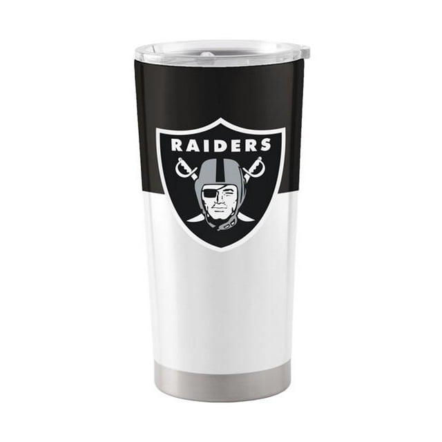 Logo Chair 623-S20T-11 20 oz NFL Las Vegas Raiders Colorblock Stainless Tumbler