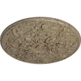 thumbnail image 3 of 31 1/4"OD x 2 1/4"P Baile Ceiling Medallion (Fits Canopies up to 6"), Hand-Painted Gobi Desert Crackle, 3 of 6