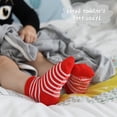 thumbnail image 6 of Debra Weitzner Boys and Girls Toddler Ankle Socks with Grips for 12-36 Months, White, 12 Pairs, 6 of 6