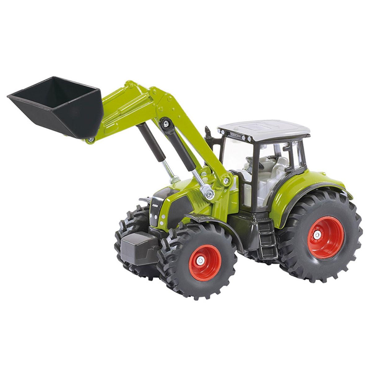 Claas Axion 850 Tractor with Front Loader Green with Gray