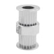thumbnail image 1 of For 2 3D Printer Dual Timing Pulley 20 Teeth for 6mm Belt Width Synchronous Drive Upgrade 8mm Bore, 1 of 4
