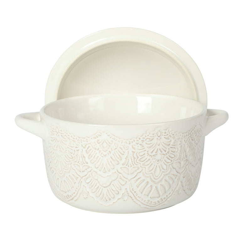Pioneer Woman Vintage Lace 1-Quart Covered Casserole photo 7