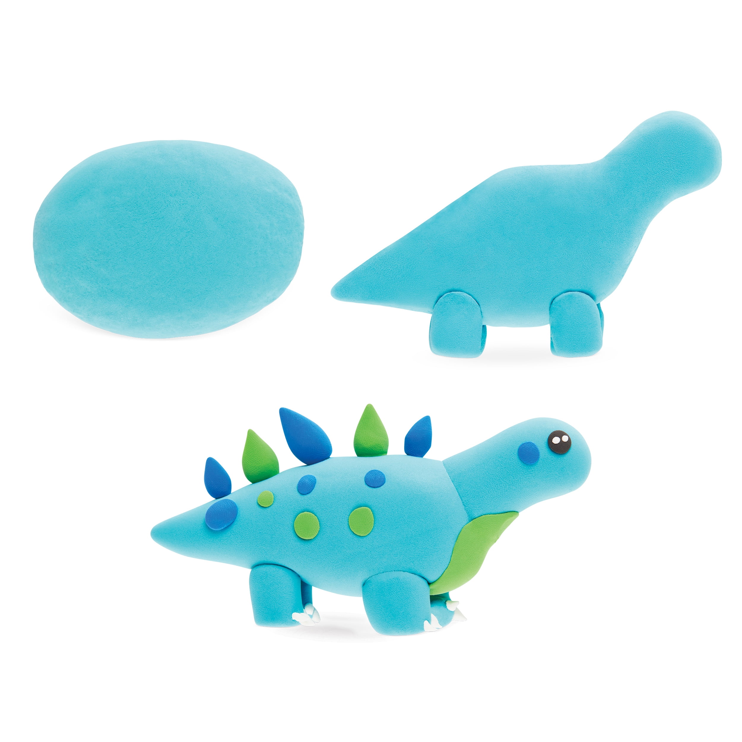 (8 pack) Pen+Gear Dinosaur Air Dry Clay Sculpting Kit, Stocking Stuffers for Kids, Blue