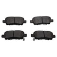 thumbnail image 4 of TRQ Rear Premium Posi Metallic Disc Brake Pad Set Kit for Nissan Infiniti BFA73688 Fits select: 2002-2021 NISSAN ALTIMA, 2008-2019 NISSAN ROGUE, 4 of 6