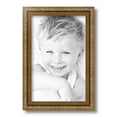 thumbnail image 2 of ArtToFrames 8.5" x 14" Gold with beads Picture Frame, 8.5x14 inch Gold Wood Poster Frame (WOM-4139), 2 of 8