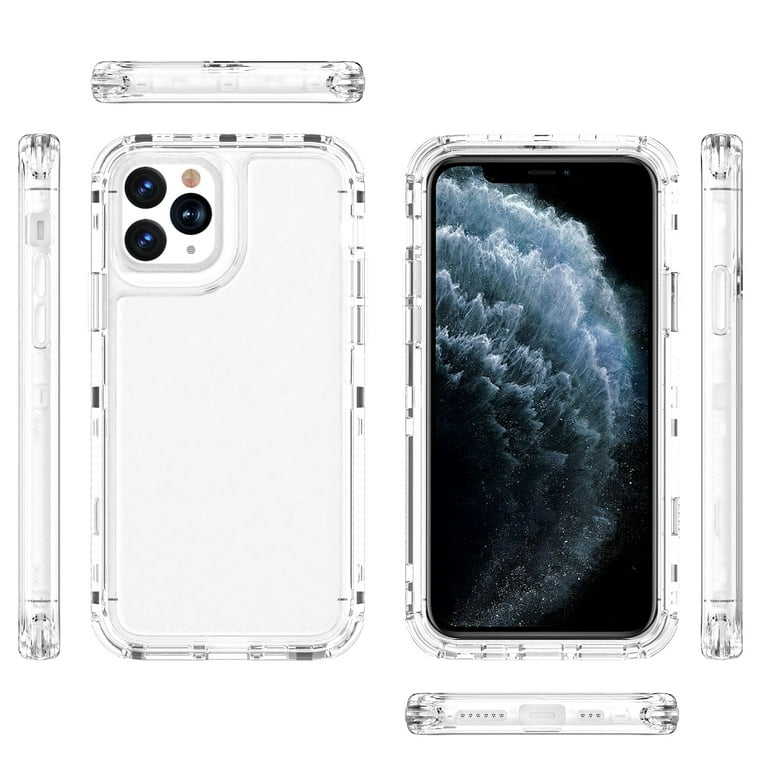 Allytechgroup Clear iPhone 12 Pro Max Case Cover, HD