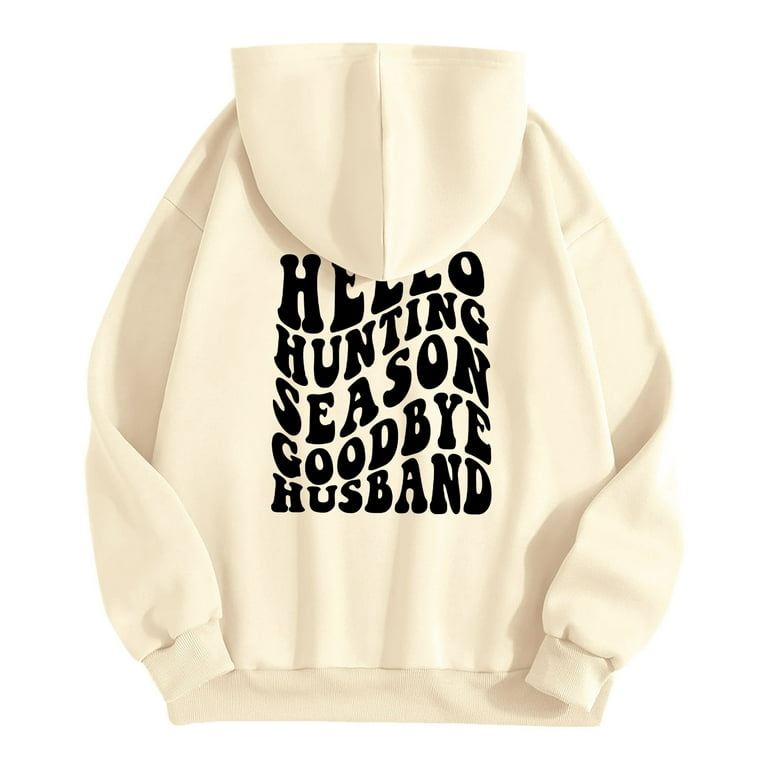 Women's Clothing Women's Casual Crew Neck Pocket English Letter