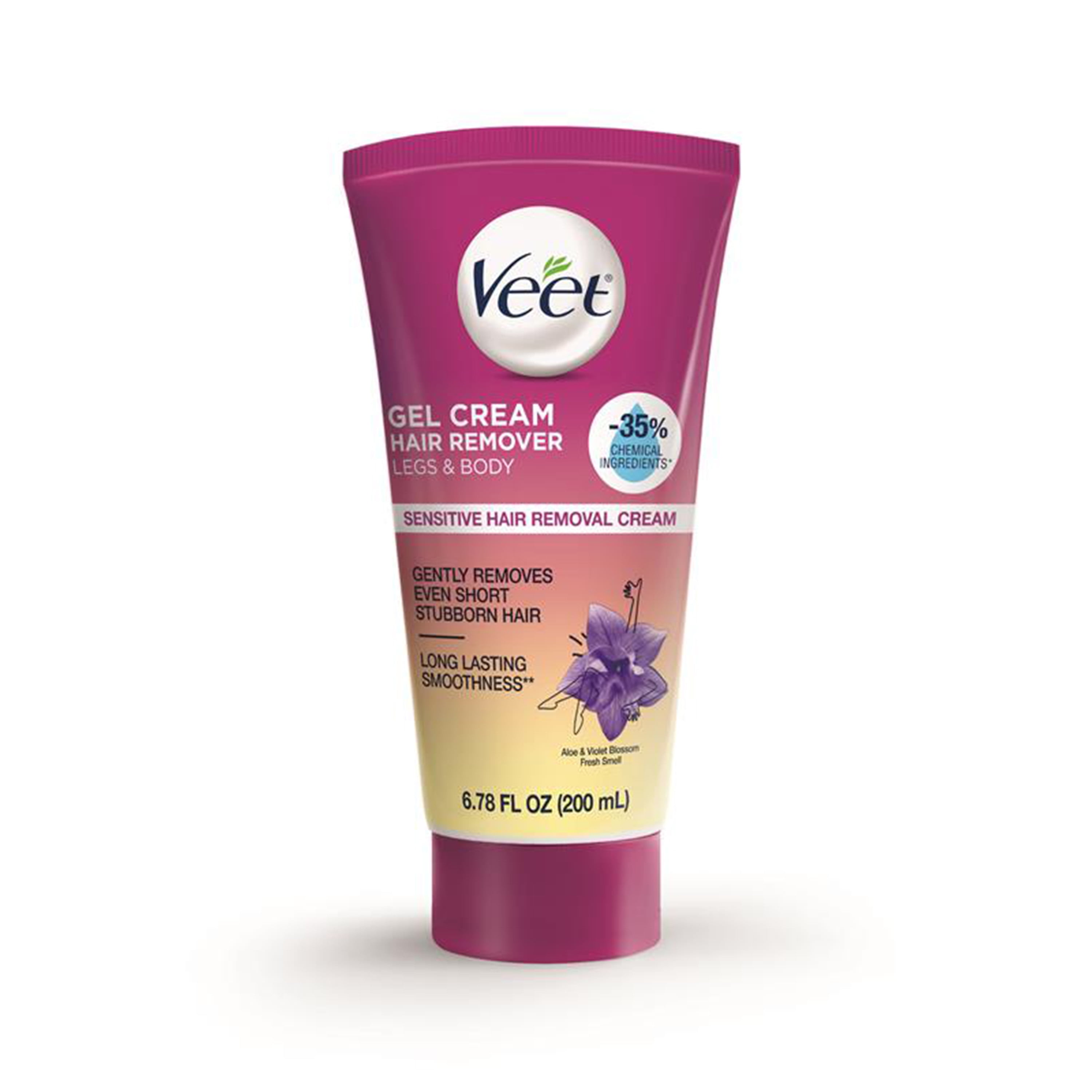 VEET Silk and Fresh Technology Legs  Body Gel Cream Hair Remover  Sensitive Formula 135 FL OZ Pump Bottle Packaging May Vary  Walmartcom