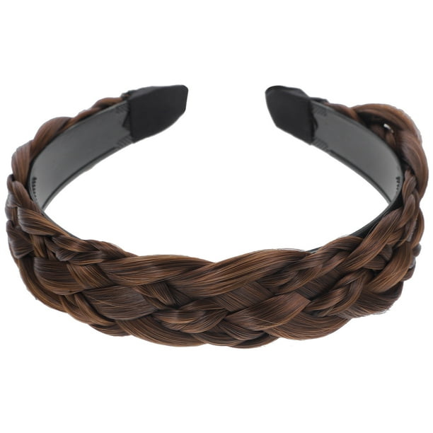 Tabilla de peluca trenzada Diadema trenzada Band de peluca Band de peluca Hoop para mujeres