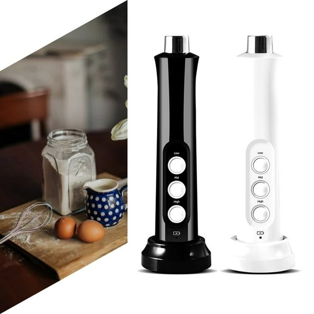 Blenders USB Electric 3 Speed Coffee Cappuccino Foamer 3 Whisk Handheld Egg Beater Hot Chocolate