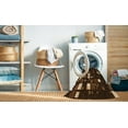 thumbnail image 2 of Ahgly Company Machine Washable Indoor Rectangle Transitional Light Brown Area Rugs, 3' x 5', 2 of 7