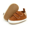 thumbnail image 2 of Gyratedream 0-18M Baby Toddler PU Leather Soft Crib Shoes Moccasins Crib Shoes, 2 of 10