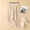 #0147-Beige, variant on TaTaai Womens Plus Size Capri Pants Elastic Waist Harem Wide Leg Solid Casual Loose for Daily Summer