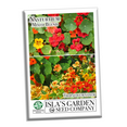 thumbnail image 2 of Nasturtium Blend Mixed Variety Flower Seeds, 50 Heirloom Flower Seeds Per Packet, Non GMO Seeds, 2 of 7