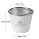 thumbnail image 5 of Vasos para beber de 50 ml portátiles apilables para senderismo pesca escalada blanco, 5 of 8