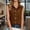 Brown, variant on Women'S Shirts Elegant Sleeveless Button Front Solid Blouse For Tailored Collar Shirt With Clean Front Design Lightweight Breathable Summer Top XL
