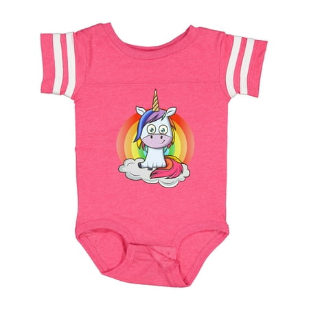

Inktastic Unicorn Rainbow Gift Baby Boy or Baby Girl Bodysuit