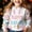 E Multicolor, variant on ITSAME Easter Sweatshirt for Girls, Round Neck Long Sleeve Fashion Print Festival Casual Comfortable Top Multicolor 6-7T