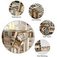thumbnail image 5 of Rectangle Table Cloth Farm Rooster Cow Windmill Brown Buffalo Plaid Washable Waterproof Tablecloths Farmhouse Barn Truck Pig Table Cover for Dinner Wedding Kitchen Holiday Party Decor 60x120In, 5 of 6
