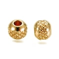 thumbnail image 1 of 304 Stainless Steel Beads Rondelle Golden 4x3.5mm Hole: 1.5mm, 1 of 2