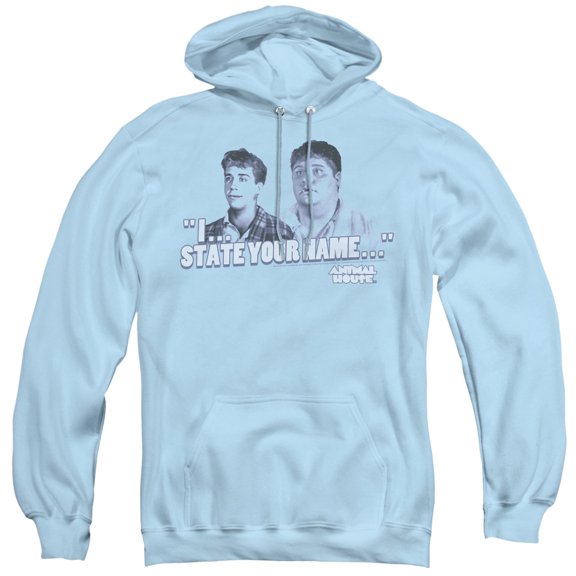 Animal House Pledges Adult Pullover Hoodie Sweatshirt Light Blue