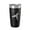 Black, variant on Price Lake Map Tumbler Travel Mug Insulated Laser Engraved Coffee Cup North Carolina 20 oz Coral