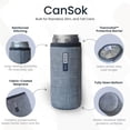 thumbnail image 2 of Sok It CanSok Sleeve for Beer & Soda Insulated Neoprene Cover 16oz Can Sleeve, 2 of 3