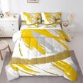 thumbnail image 1 of YST Ensemble de Literie Vintage Abstrait Dégradé 7 Pcs Ensemble de Couette Moderne, Simple, 1 of 4